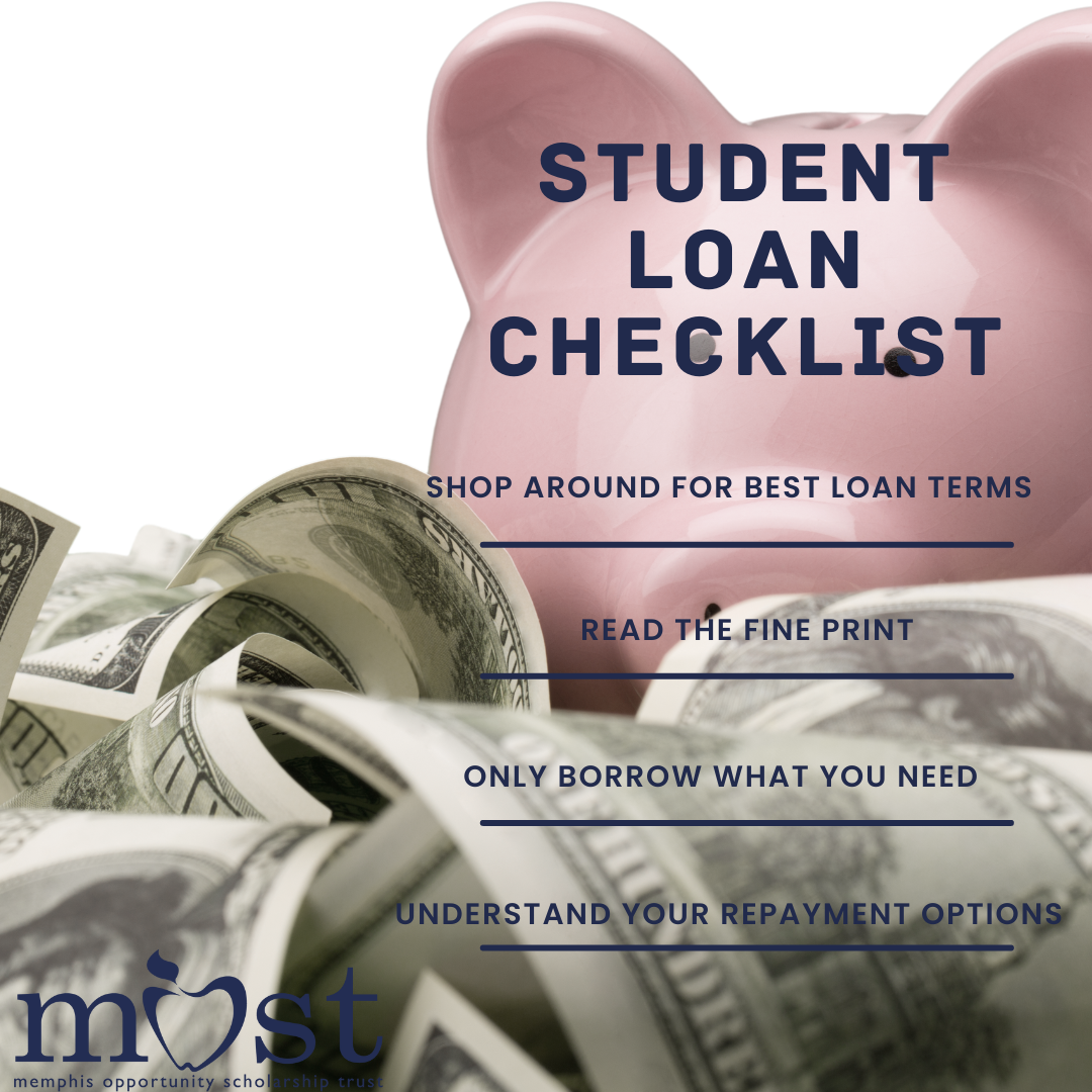 Student loan checklist