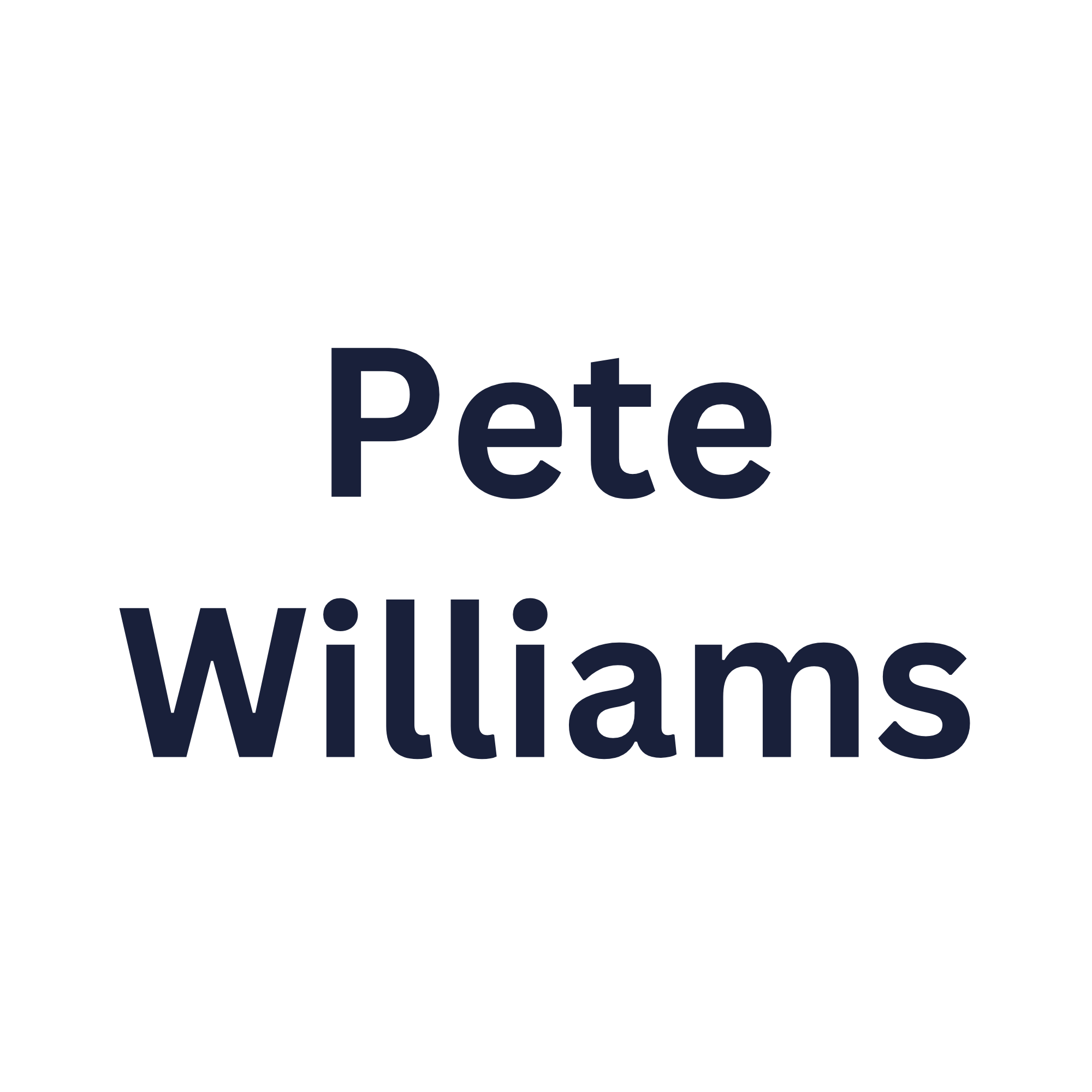 Pete Williams