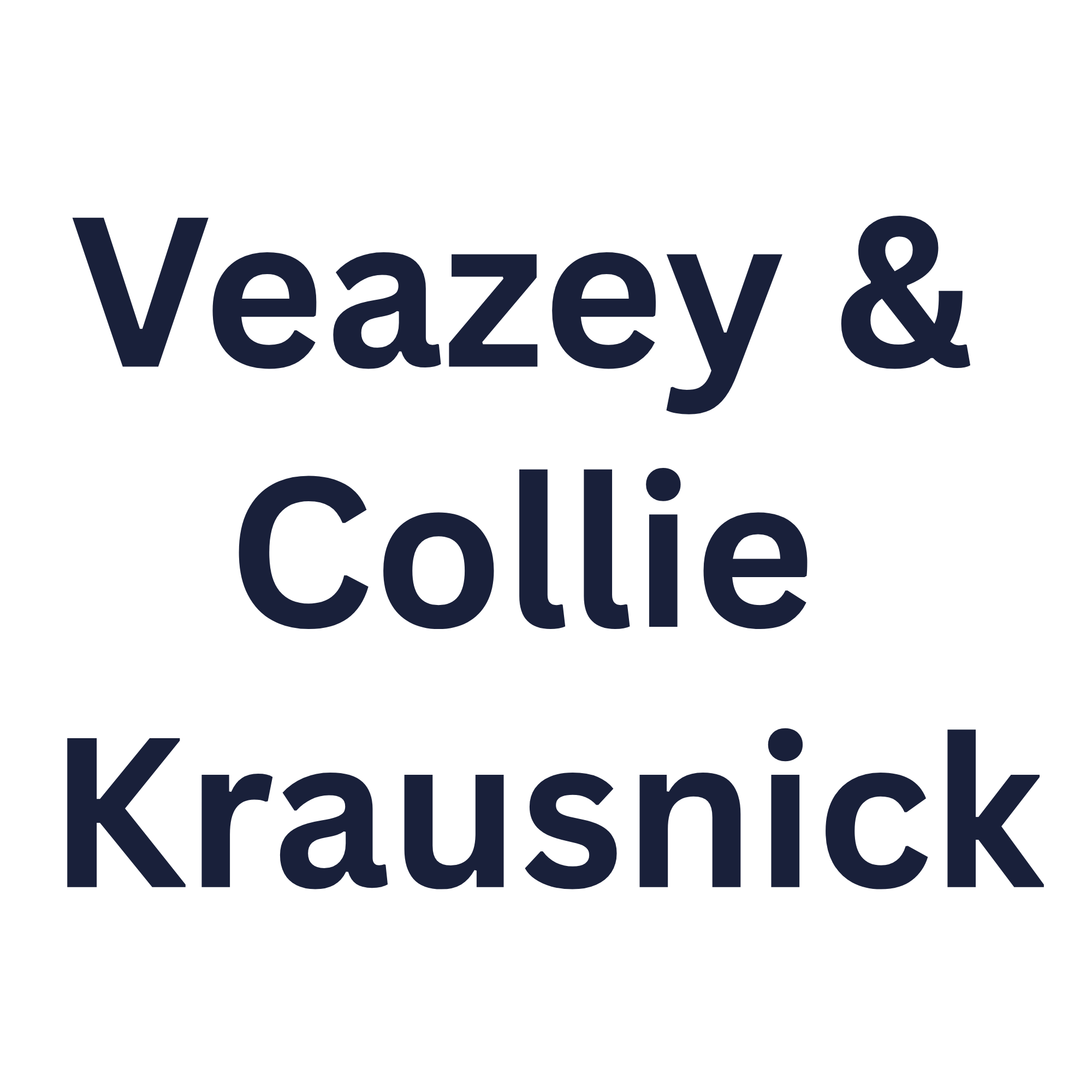 Veazey & Collie Krausnick 