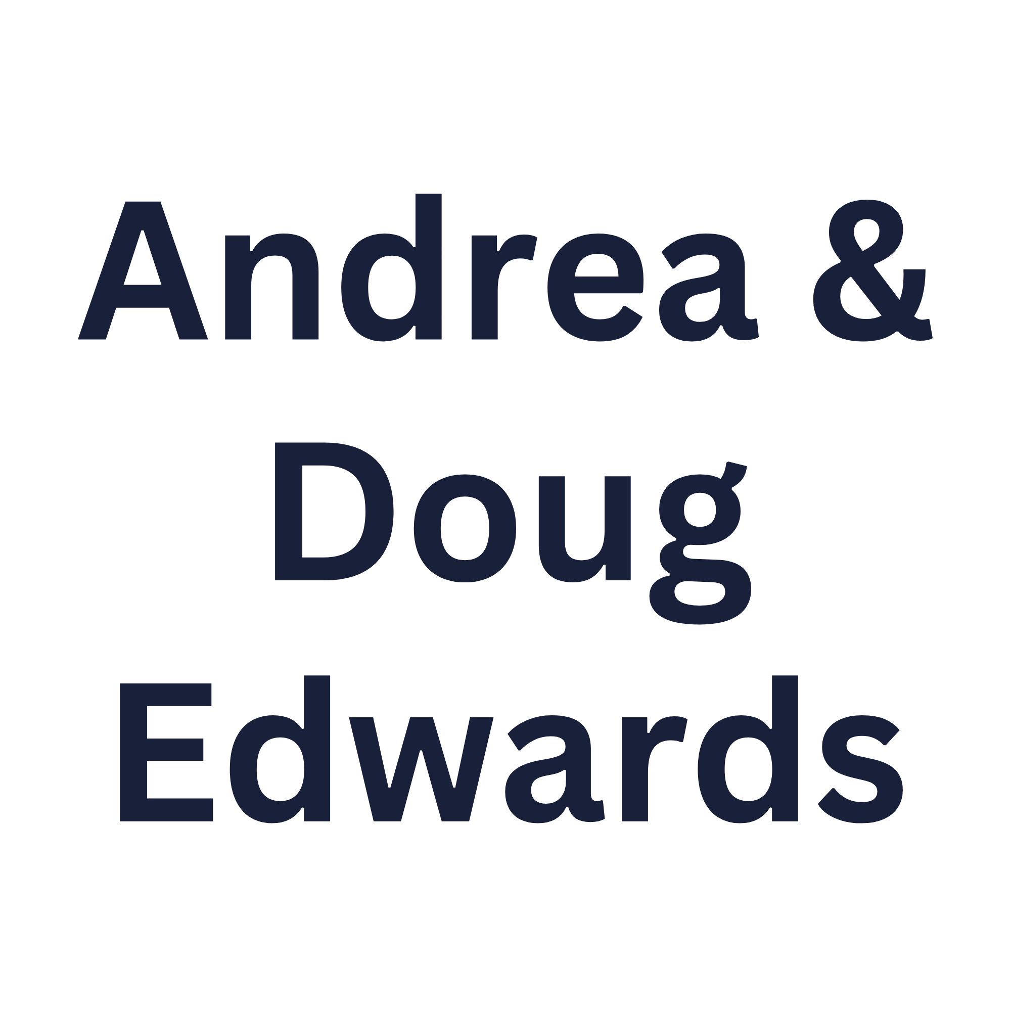 Andrea & Doug Edwards
